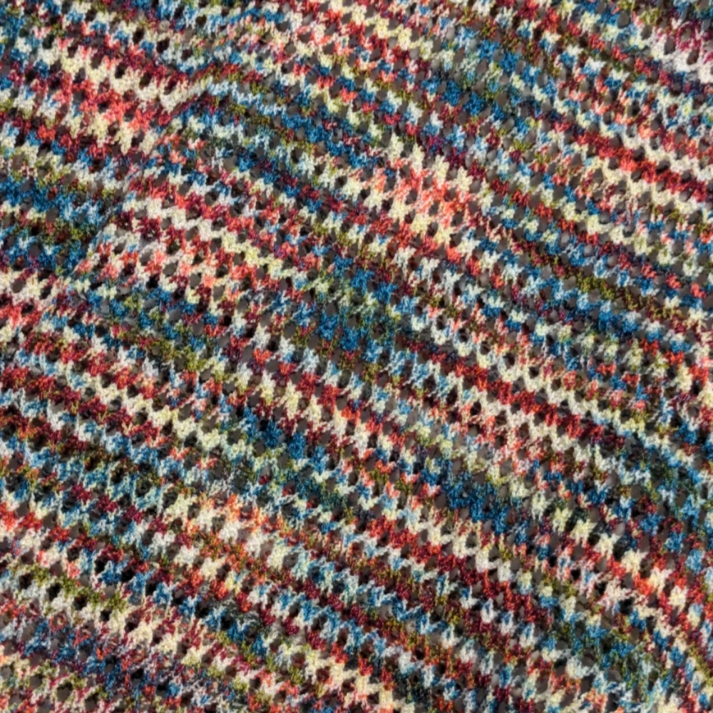 Multicolor See-Through Tunic - Picture 2 of 5